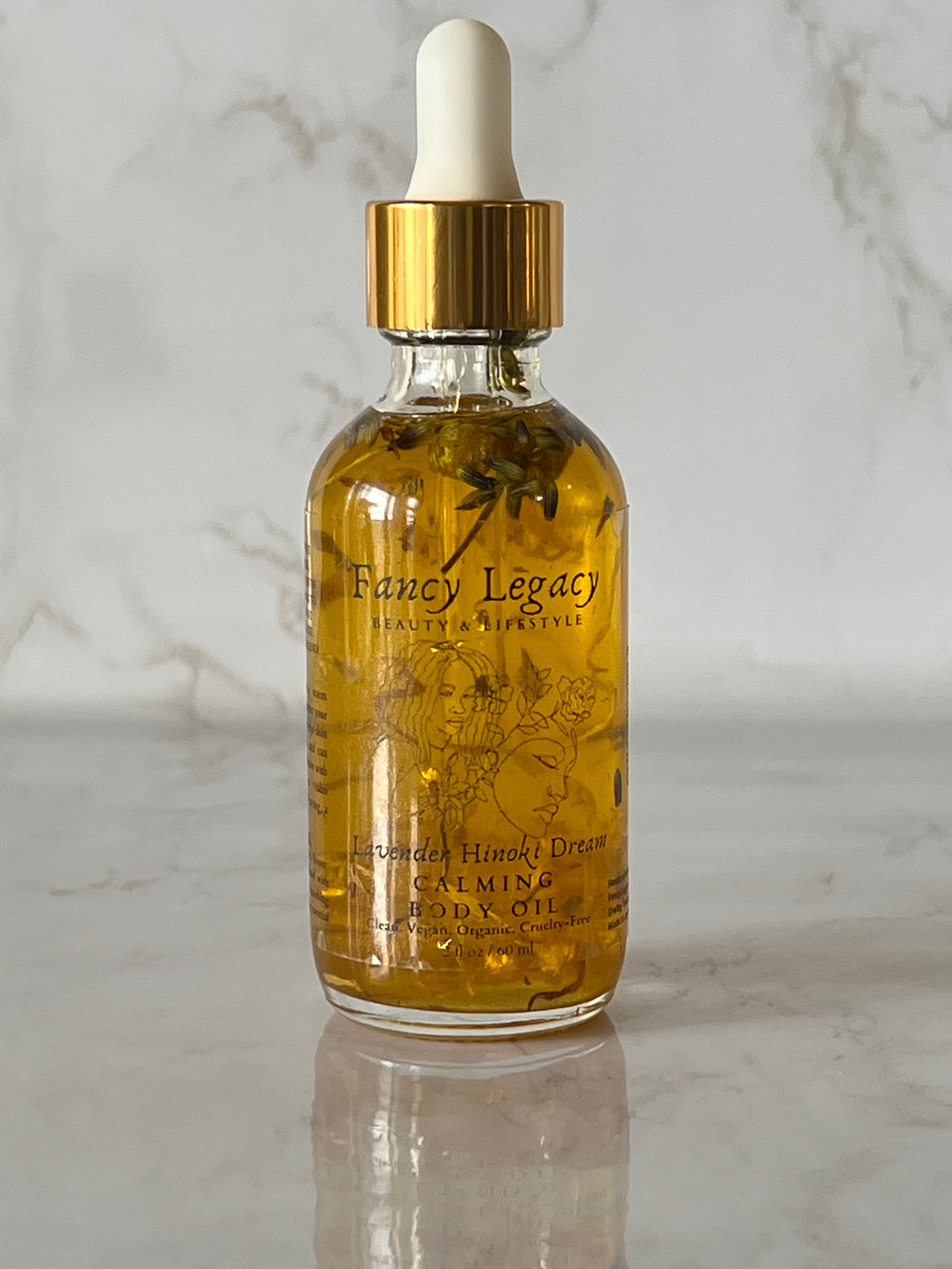 Lavender Hinoki Gold Body Oil