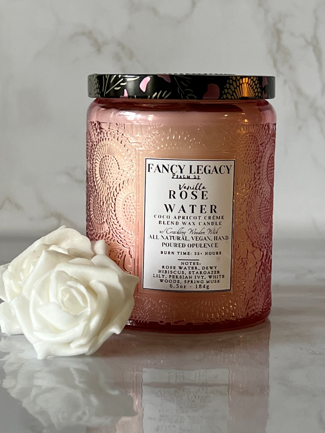 'Love is Love' Rosewater Candle